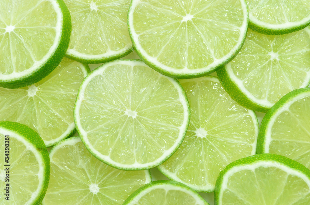 Lime fruit background