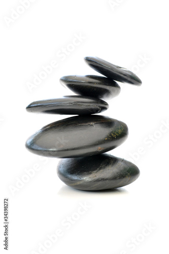 Photography Zen stones isolated