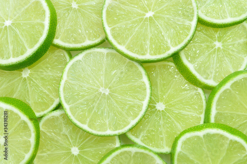 Lime fruit background