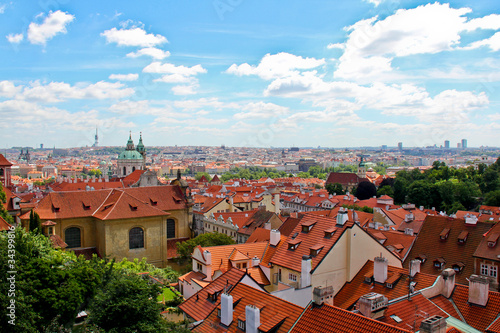 Orange Painted Roofs