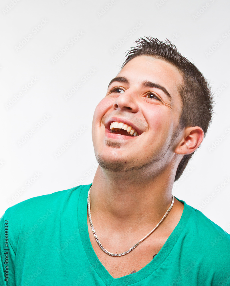 Fototapeta premium Candid young man
