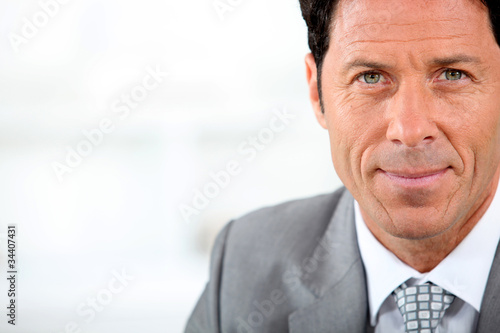 businessman in a suit