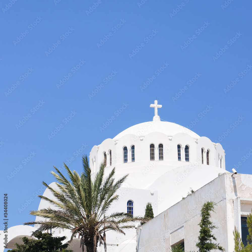 Fira Orthodox Metropolitan cathedral 02