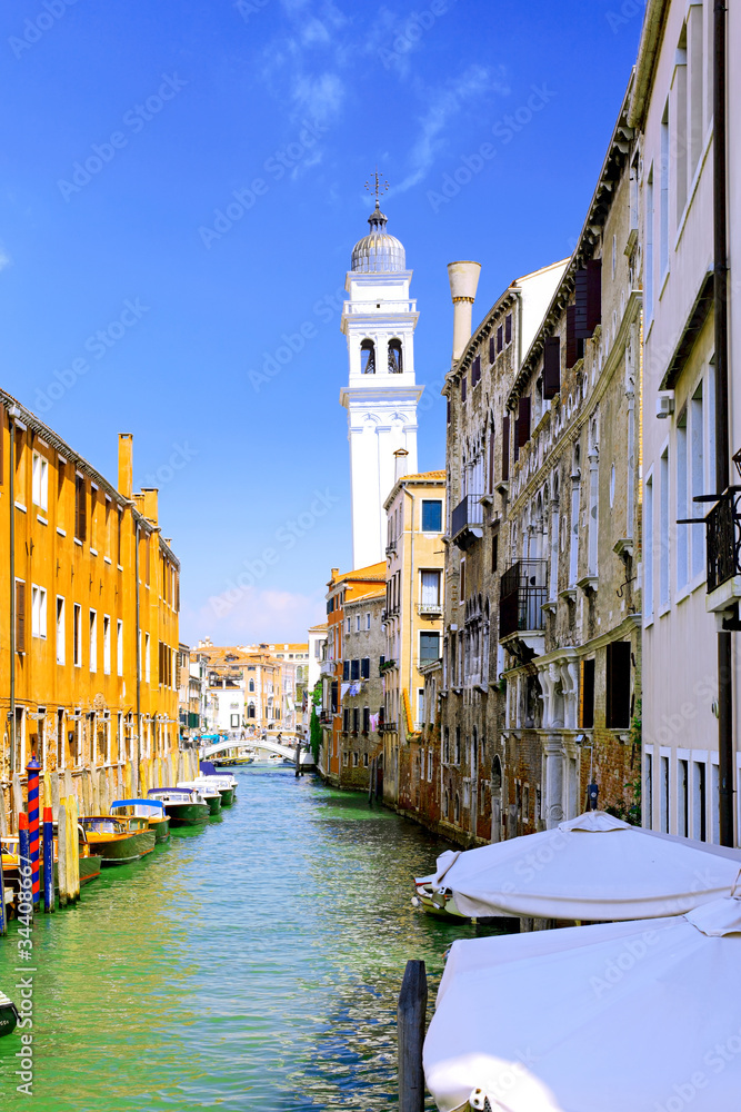 Classic view of Venice, Italy