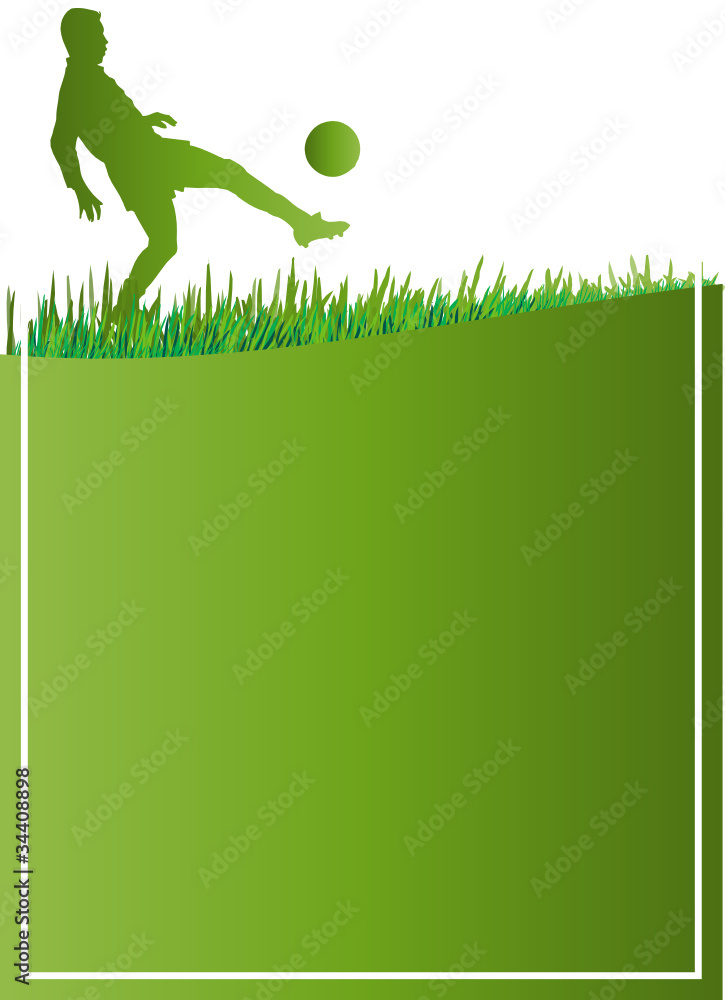 Fussball Plakat – Stock-Vektorgrafik | Adobe Stock