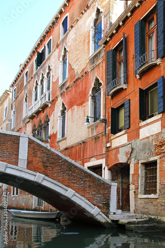 Classic view of Venice, Italy