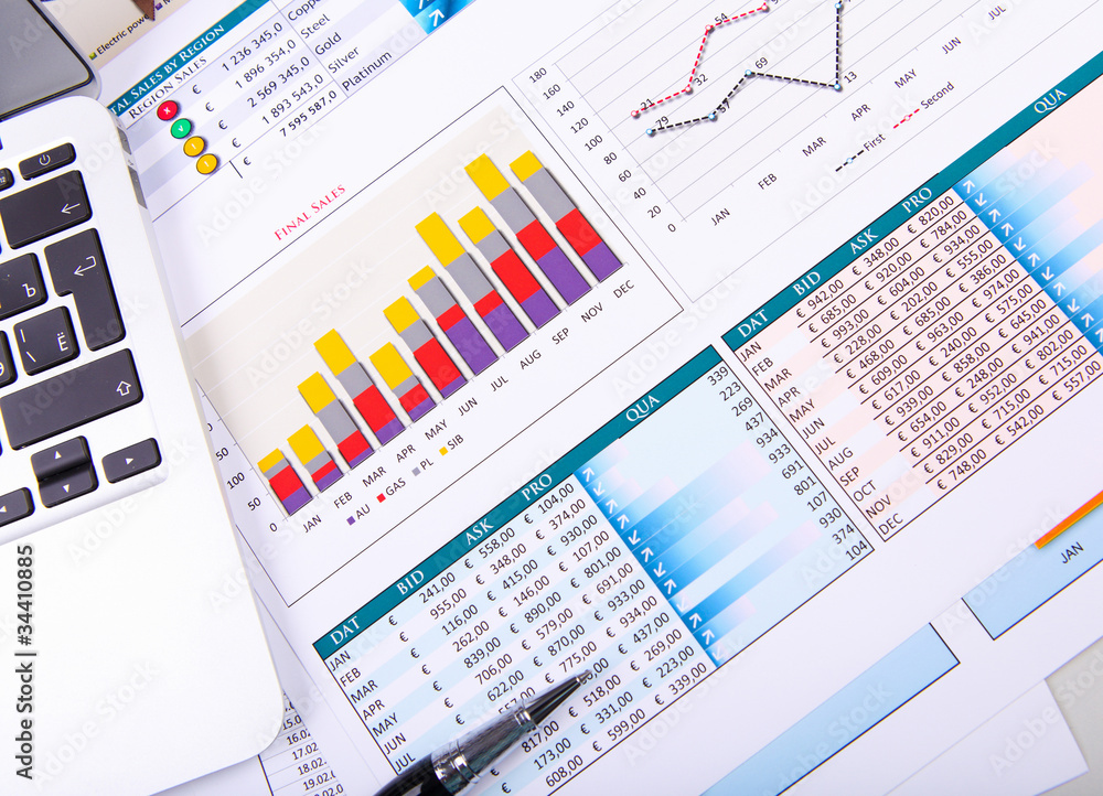 Graphs, charts, business table. Graphs, charts, business table.