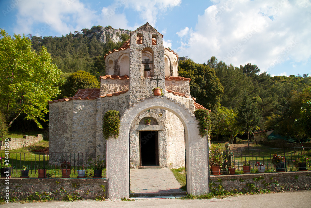 Fototapeta premium Greek traditional orthodox chaplet at Rhodes island, Greece