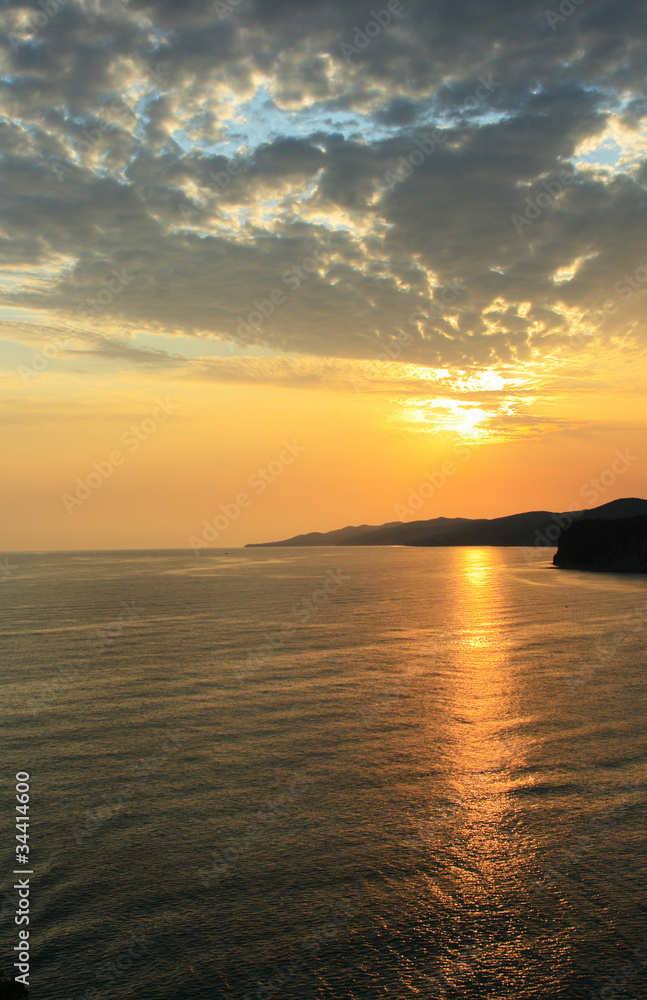 Fototapeta premium Sunset in the Bay Inal 006