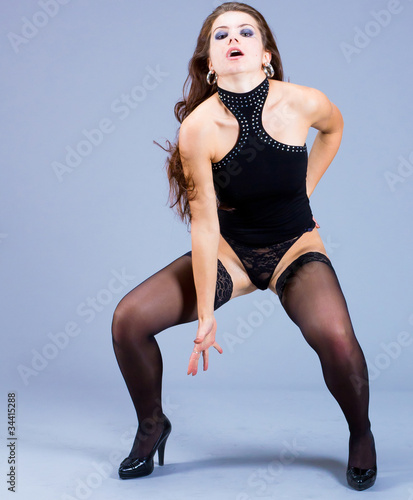 Striptease Woman Performer