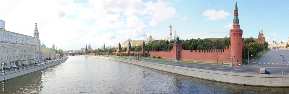 Moskau - Panorama Kreml