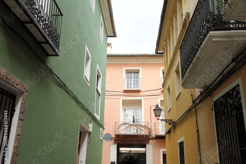 Old village Cullera Valencia province Spain Europe