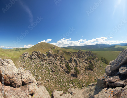 Barguzin valley. Summer lan...