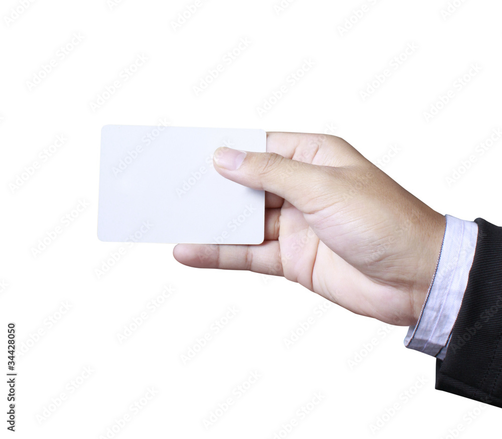 Obraz premium Card in hand