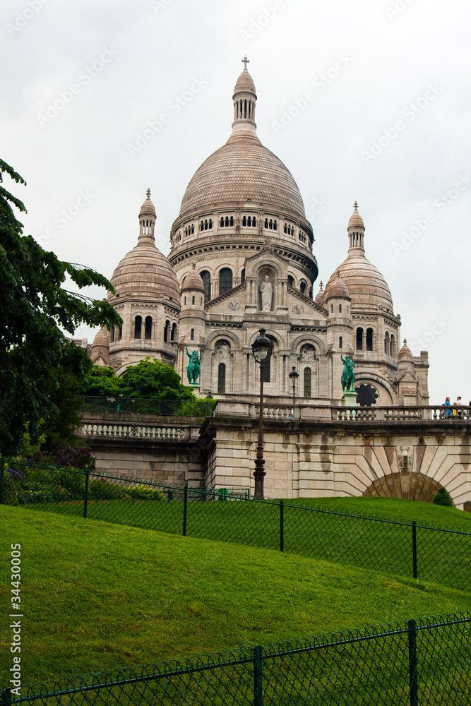Basilique on a  Montmartre, Paris, France