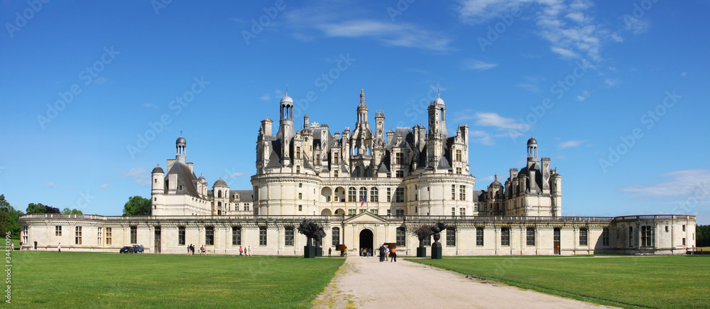 Royal  chateau Shambord, France
