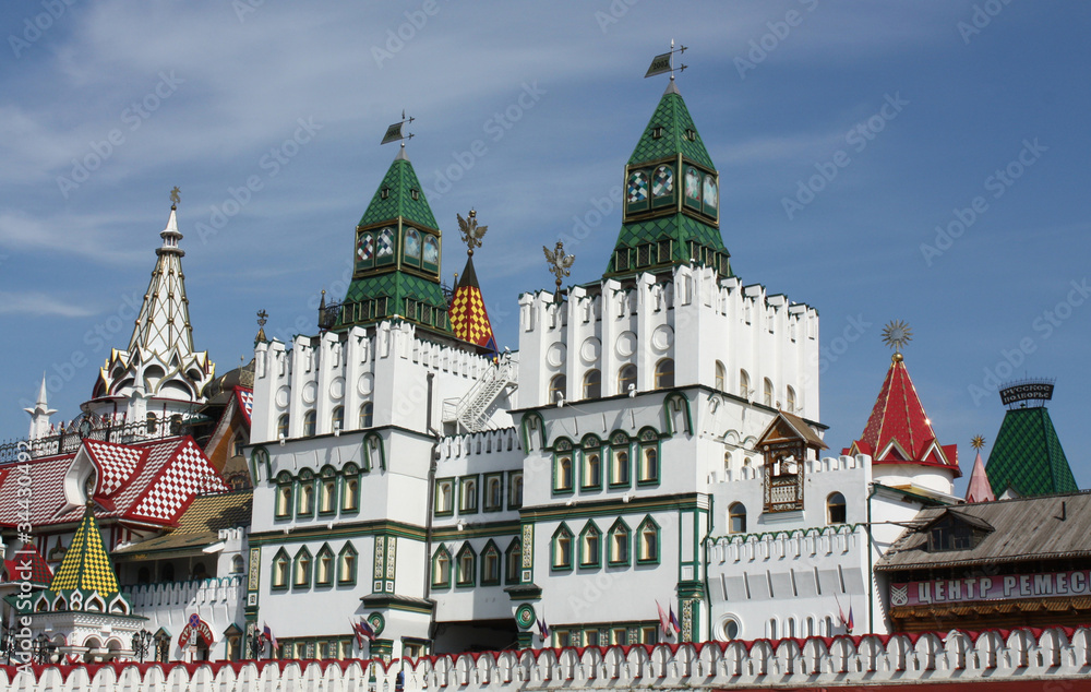 Izmailovo Kremlin towers