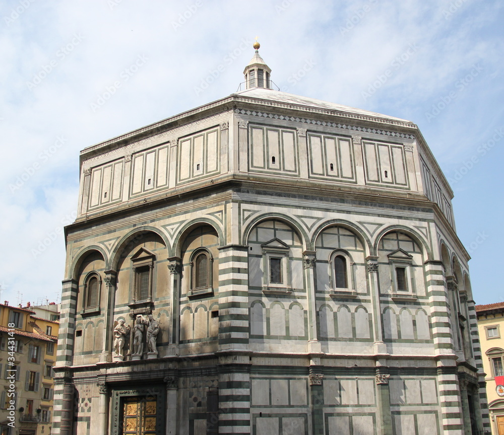 Baptistère de la Cathédrale Santa Maria del Fiore à Florence, Italie