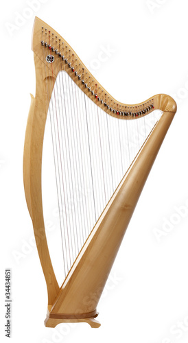 Leinwand Poster Harp