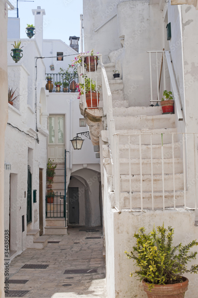 Obraz premium Cisternino (Brindisi, Puglia, Italy) - Old town