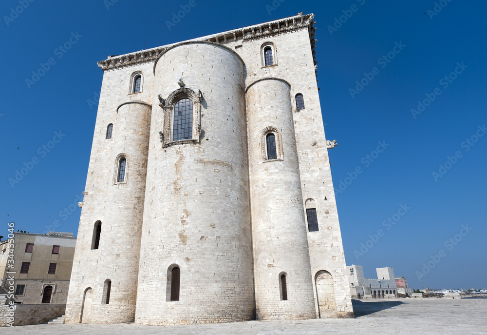 Trani (Puglia, Italy) - Medieval cathedral, apse