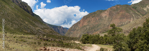 Altai mountains. Summer lan...
