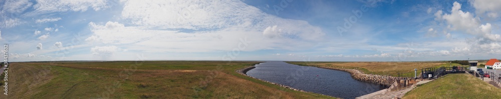 Marsh panorama, Ribe, Denmark