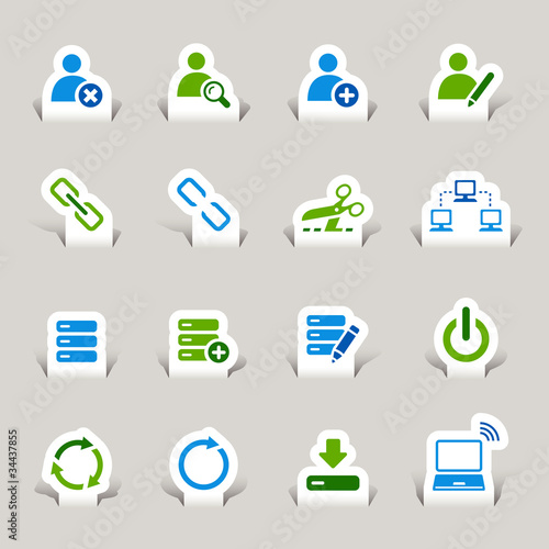Papercut - Website and Internet Icons