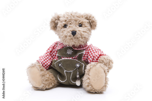 Teddy mit Lederhose