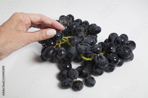 Bunch of black grape