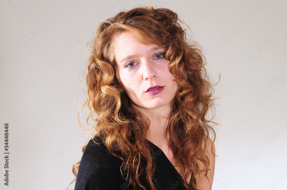 Sad woman. Sad woman.