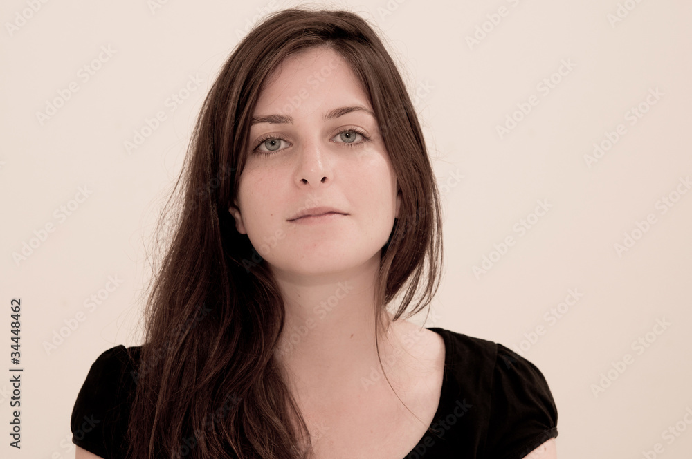 young attractive woman young attractive woman