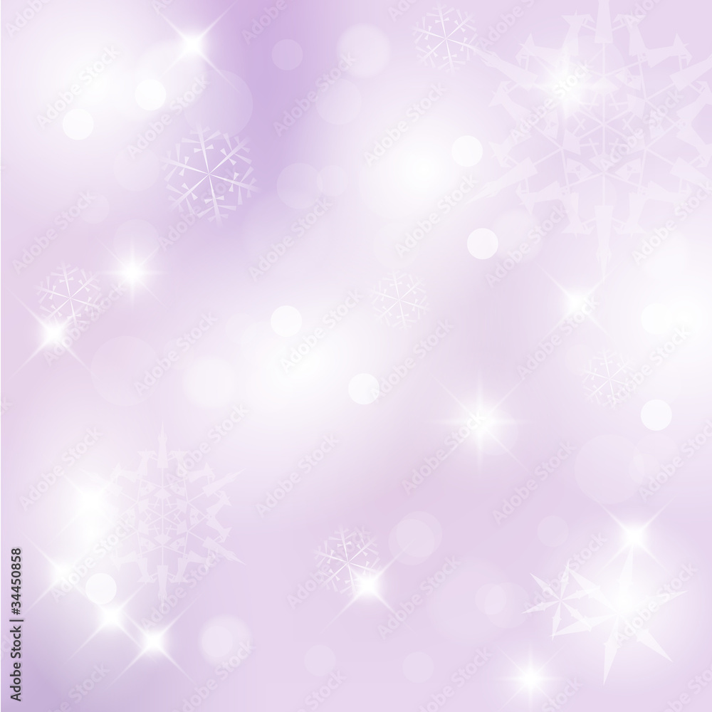 Vector Christmas background with white snowflakes Vector Christmas background with white snowflakes