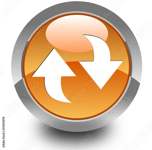Refresh glossy icon