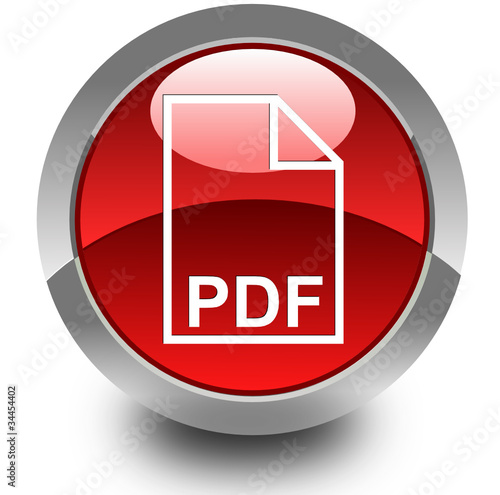 PDF glossy icon