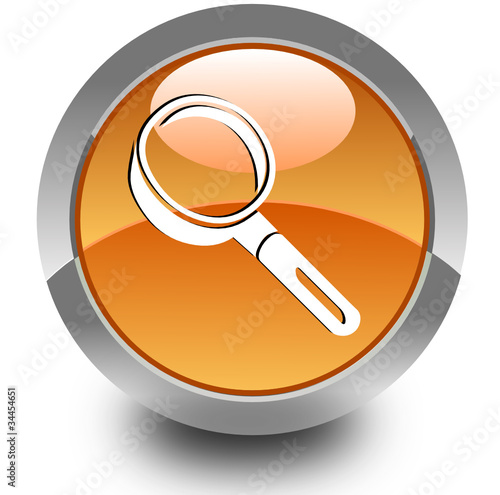 Search glossy icon
