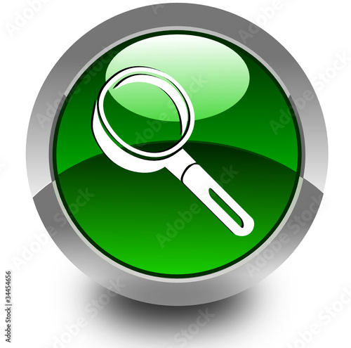 Search glossy icon