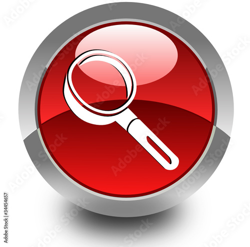Search glossy icon