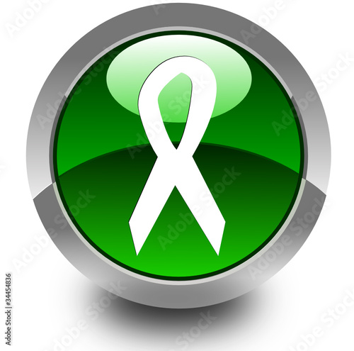 Ribbon glossy icon