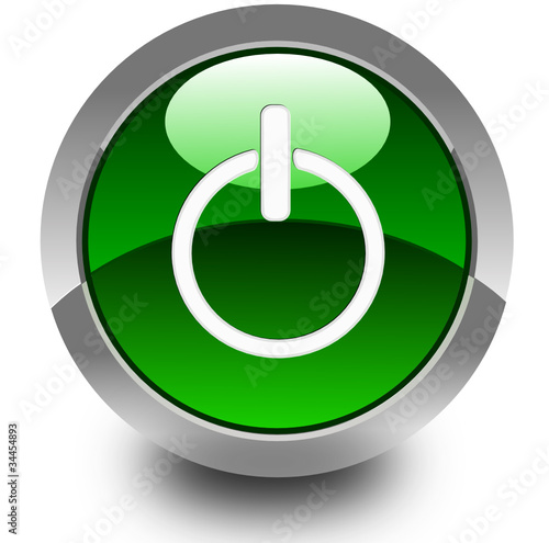 Power glossy icon