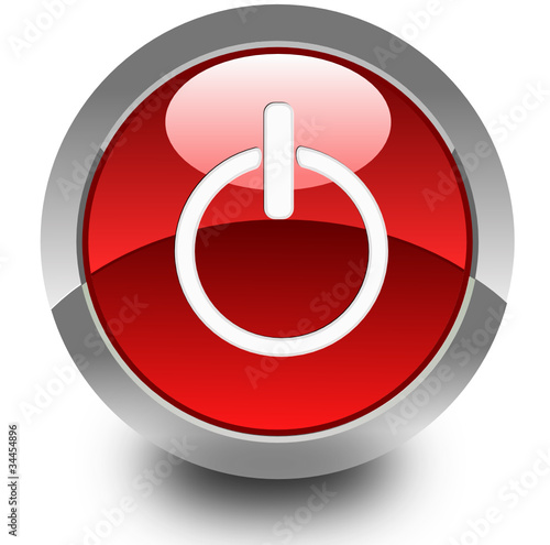 On/Off glossy icon
