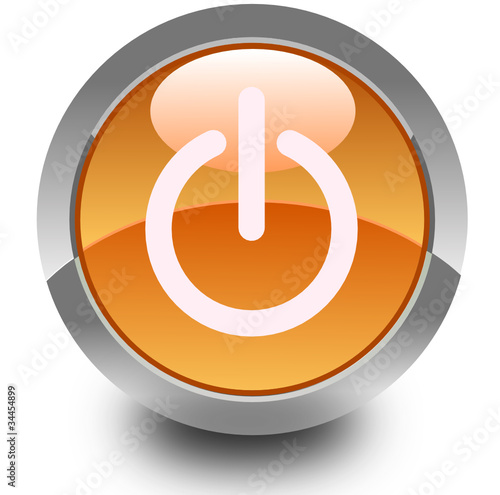 Power glossy icon