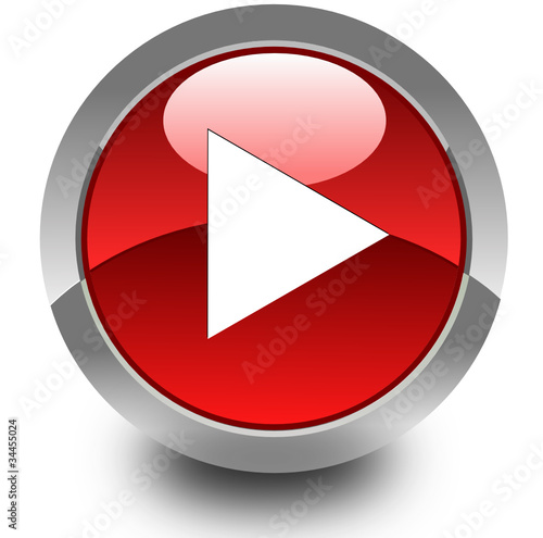Play glossy icon