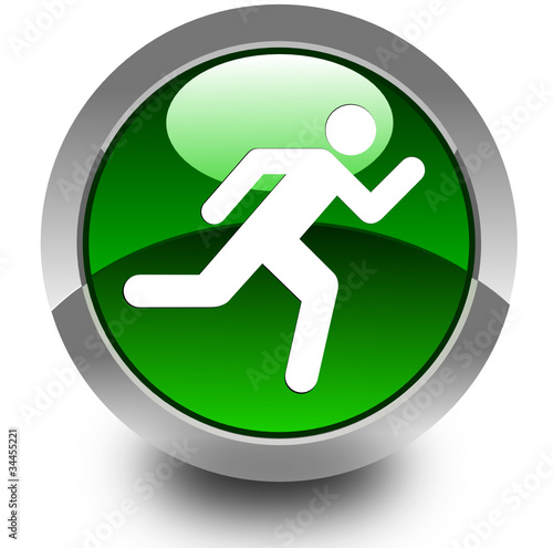 Sport glossy icon