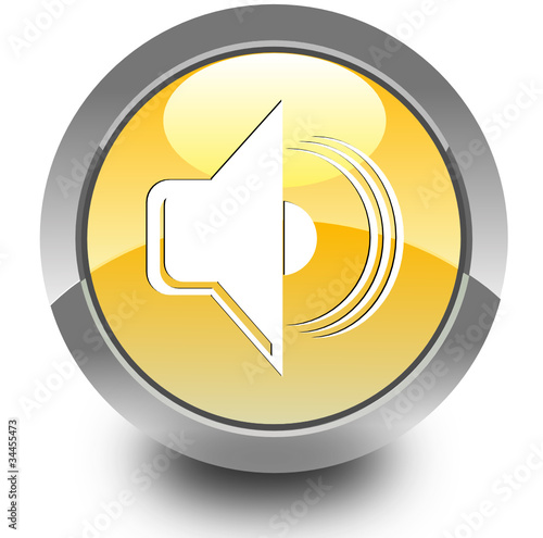 Volume glossy icon