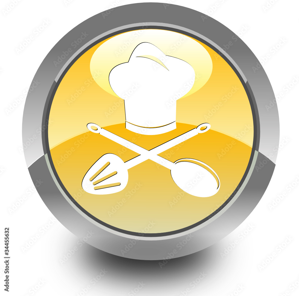 Chef glossy icon Chef glossy icon