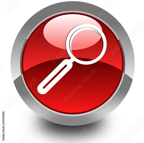 Search glossy icon