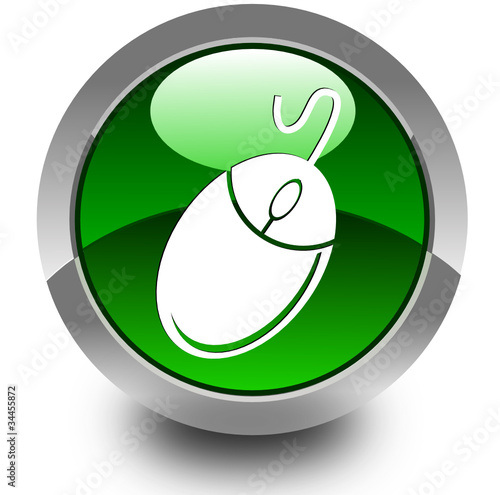 Mouse glossy icon