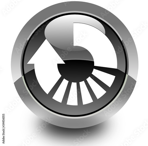 Refresh glossy icon