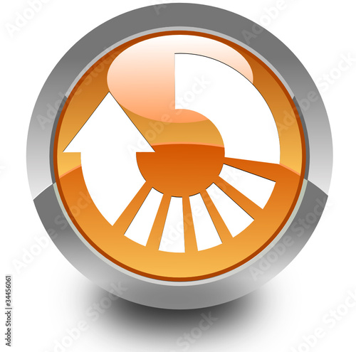 Refresh glossy icon